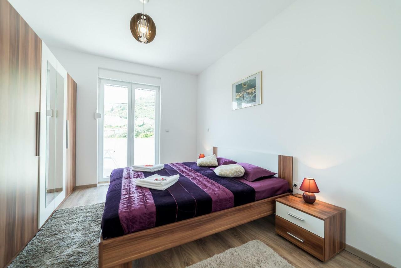 De Luxe Apartment Mediteran 1**** Zaton  Eksteriør billede