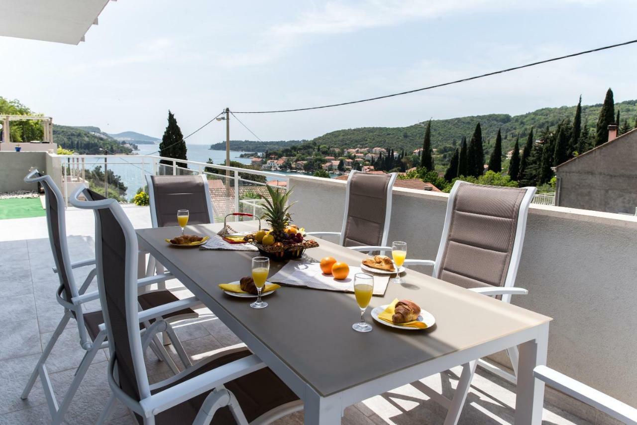 De Luxe Apartment Mediteran 1**** Zaton  Eksteriør billede