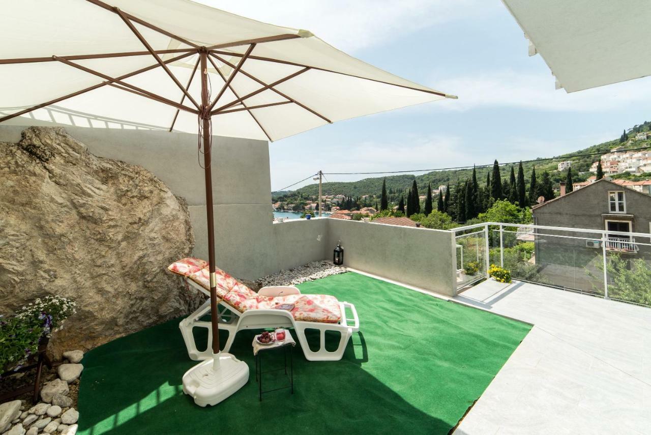 De Luxe Apartment Mediteran 1**** Zaton  Eksteriør billede