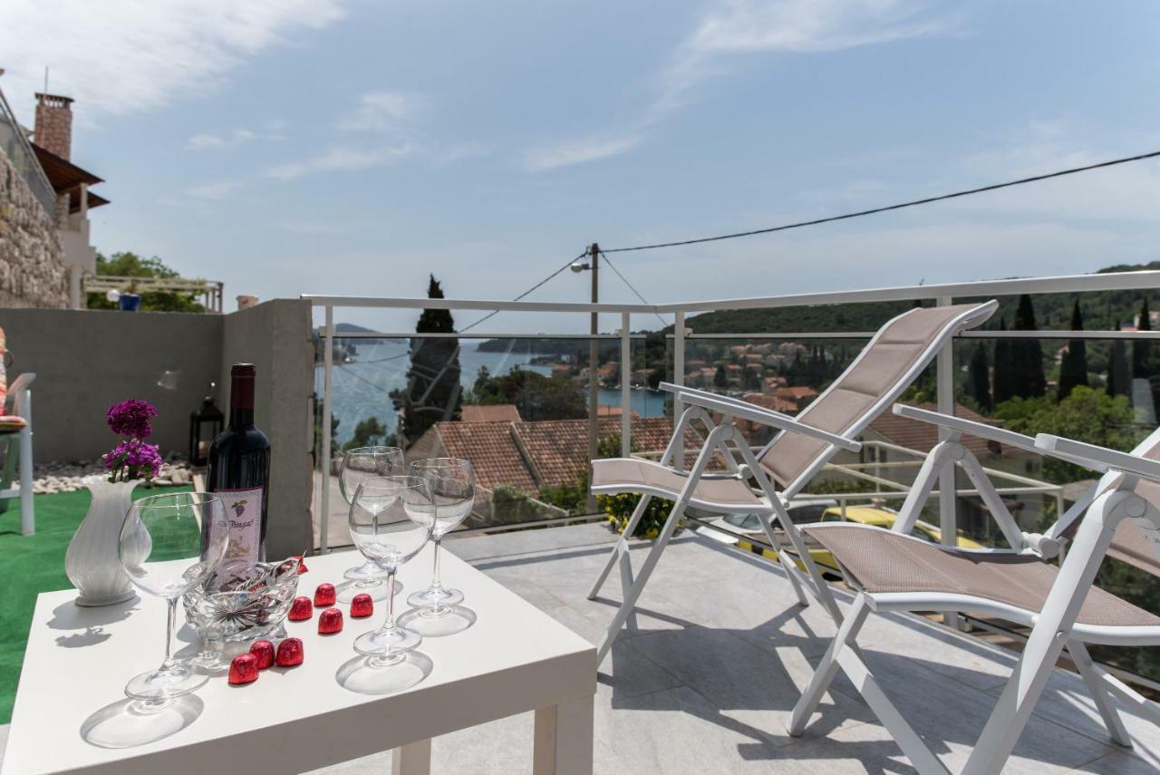 De Luxe Apartment Mediteran 1**** Zaton  Eksteriør billede