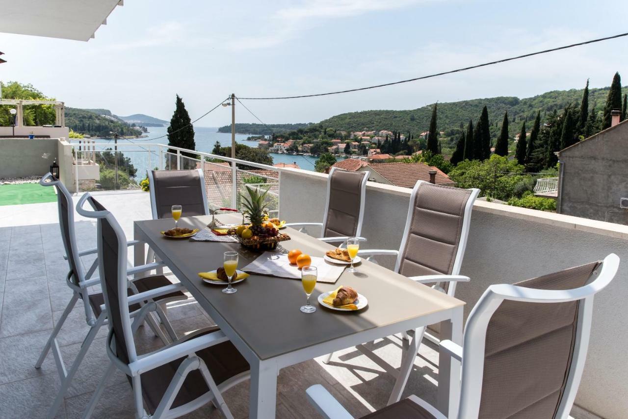 De Luxe Apartment Mediteran 1**** Zaton  Eksteriør billede
