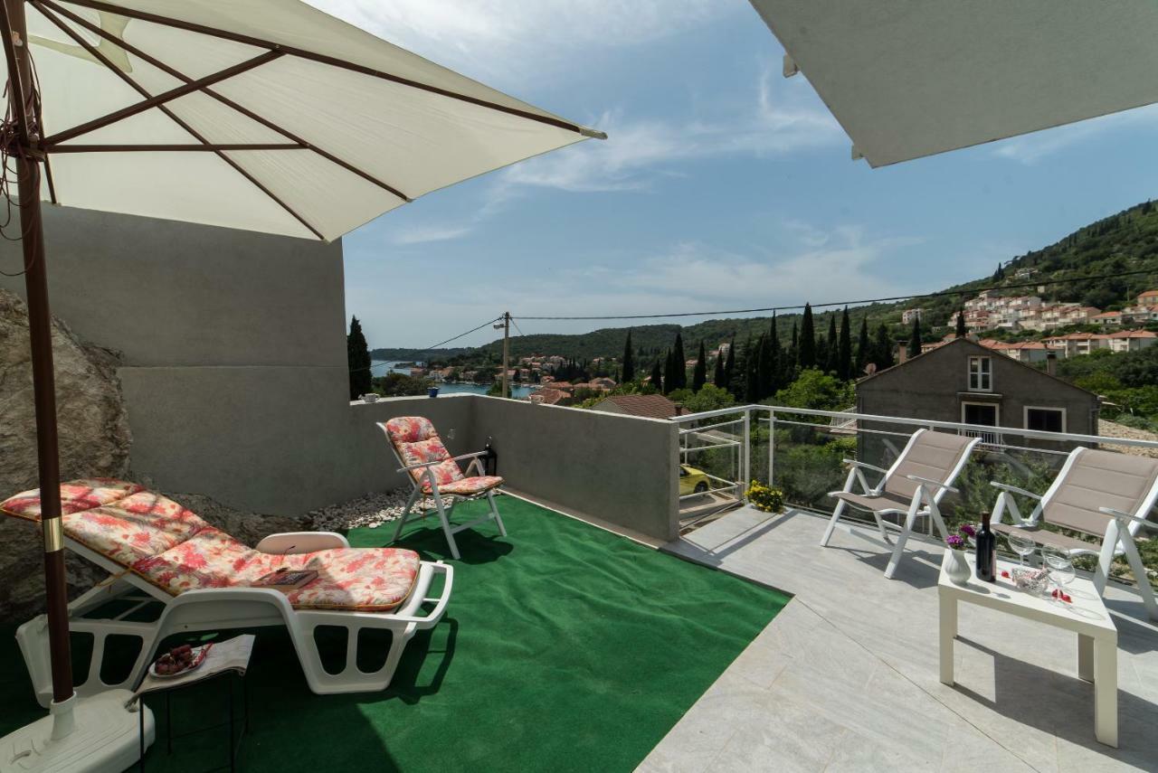 De Luxe Apartment Mediteran 1**** Zaton  Eksteriør billede